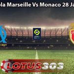 Prediksi Bola Marseille Vs Monaco 28 Januari 2024